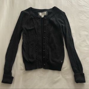 American Eagle Cable Knit Cardigan